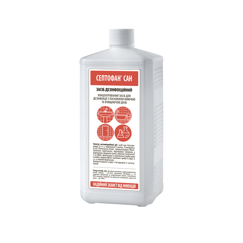 Засіб дезінфекційний СЕПТОФАН САН 1000мл